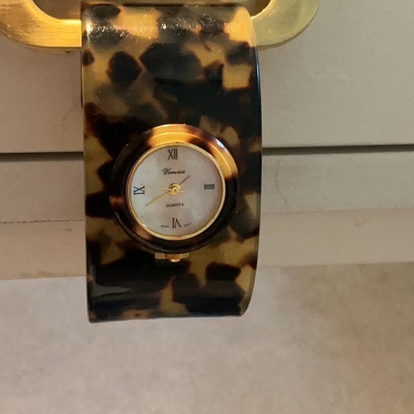 Tortoise Shell Bangle Watch - Picture 2 of 2
